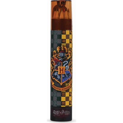 Pastelky v pouzdře Harry Potter 12 ks a ořezávátko
