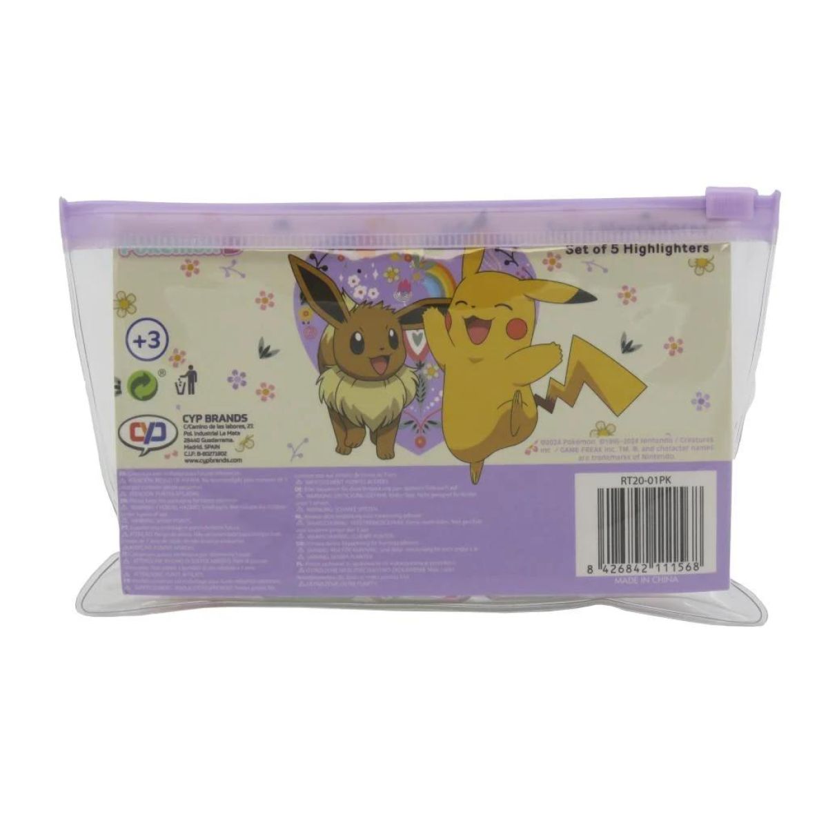 Pokémon set zvýrazňovačů (Flowers)