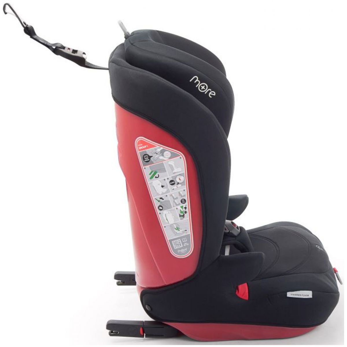 More Ziklo 123 Isofix autosedačka 9-36 kg, U.Dragon - Poškozený obal