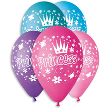 Smart Balloons Nafukovací balonky princezny průměr 30 cm 5 ks