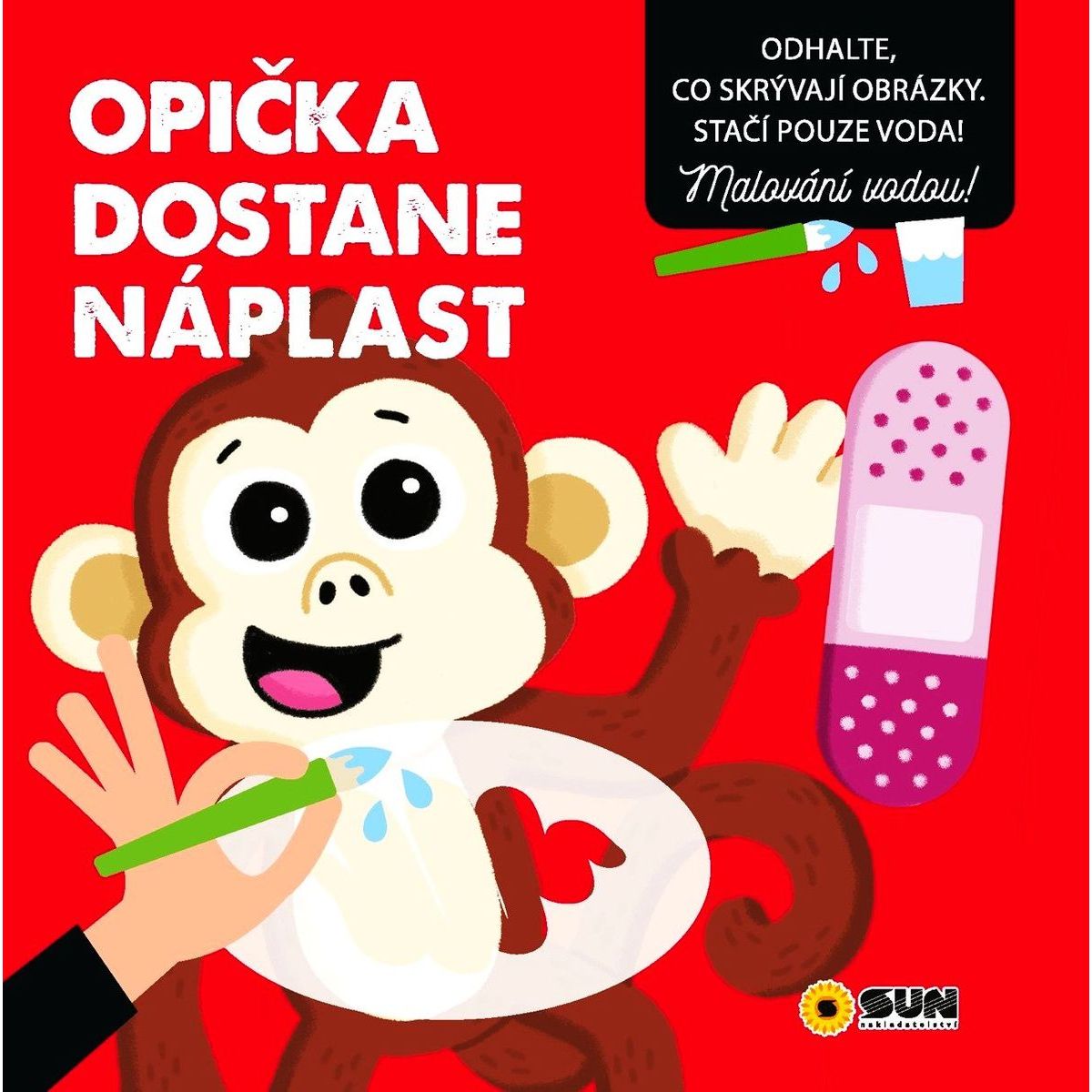 SUN Opička dostane náplast - leporelo