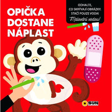 SUN Opička dostane náplast - leporelo