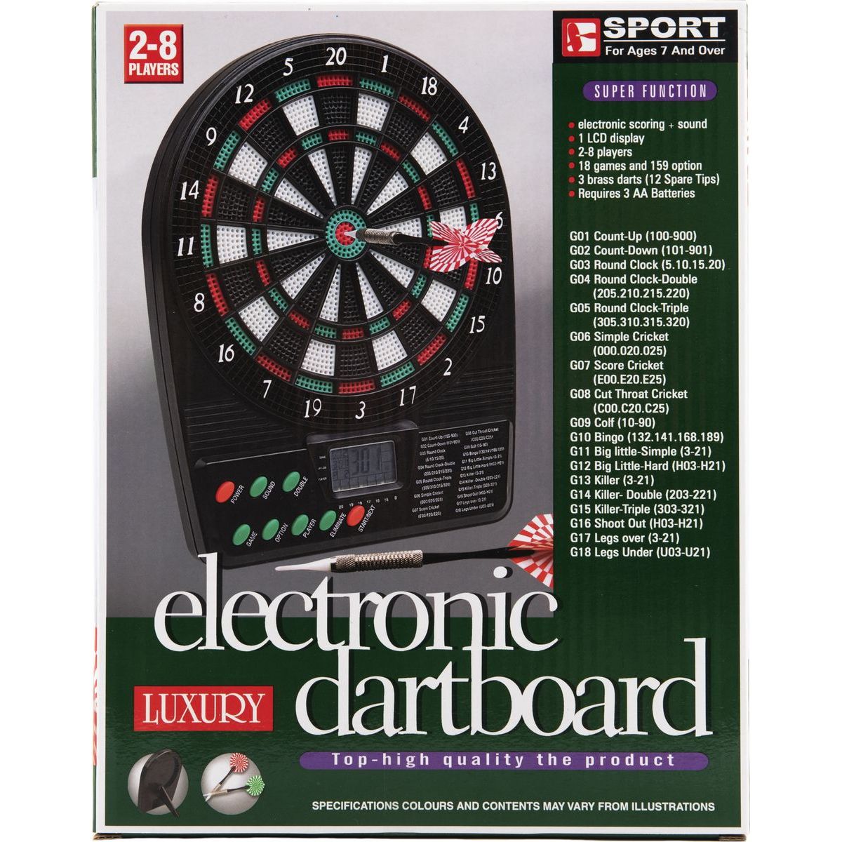 Elektronický terč digitální 20 cm