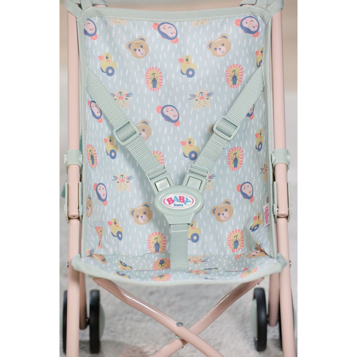 BABY born Kočárek hole se síťkou - džungle