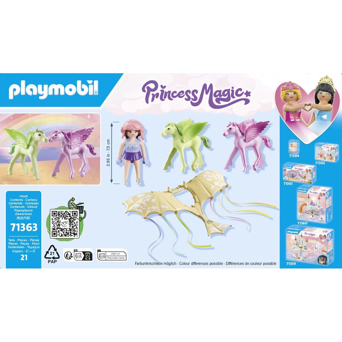 PLAYMOBIL® 71363 Nebeský výlet s hříbětem Pegasem