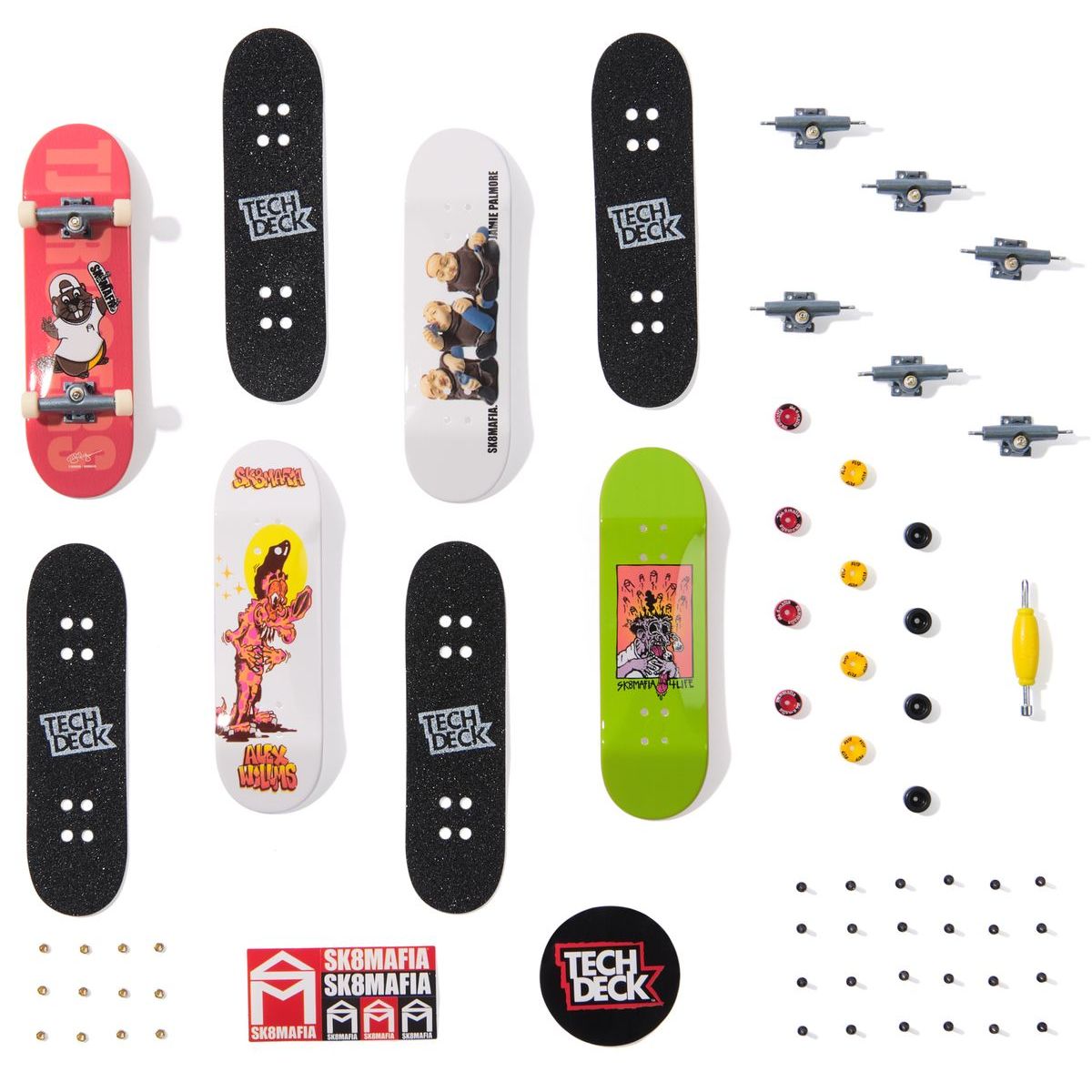 Tech Deck Fingerboard čtyřbalení Sk8Mafia II