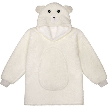 Cozy Noxxiez CH310 Ovečka hřejivá televizní mikinová deka s kapucí pro děti 3 - 6 let