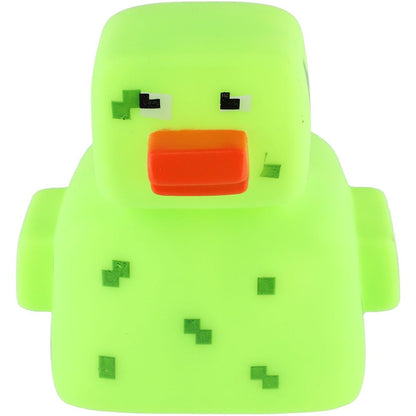 Teddies Kačenka pixel do vany guma 8x10cm 4 barvy 24ks v boxu