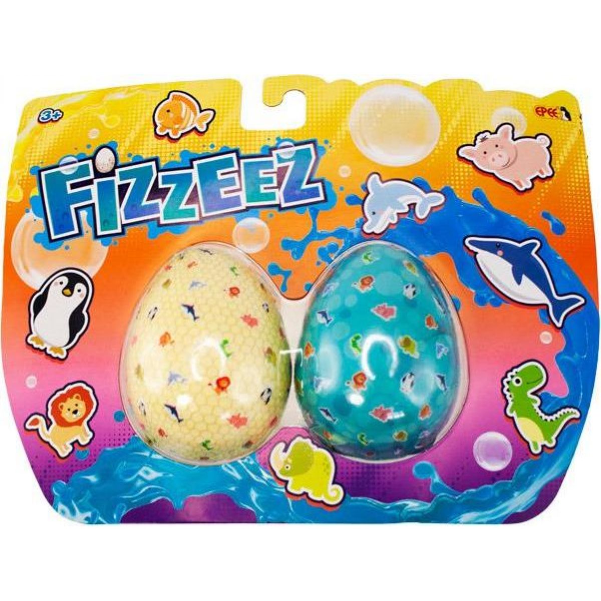 Fizzeez Šumivá vajíčka s překvapením, 2pack