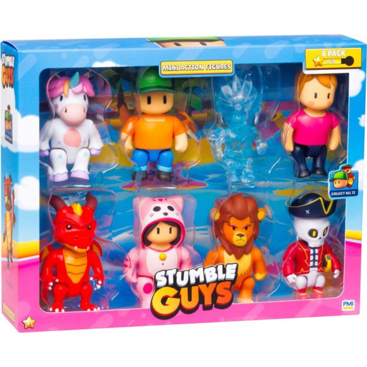 Alltoys Figurka akční Stumble guys 8 pack