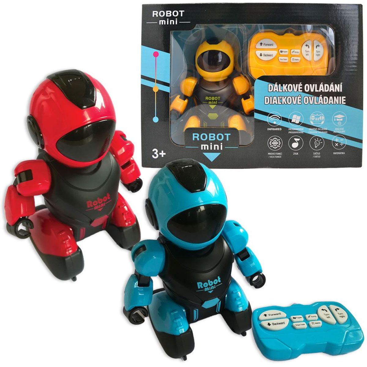 Sparkys IR Mini robot modrý