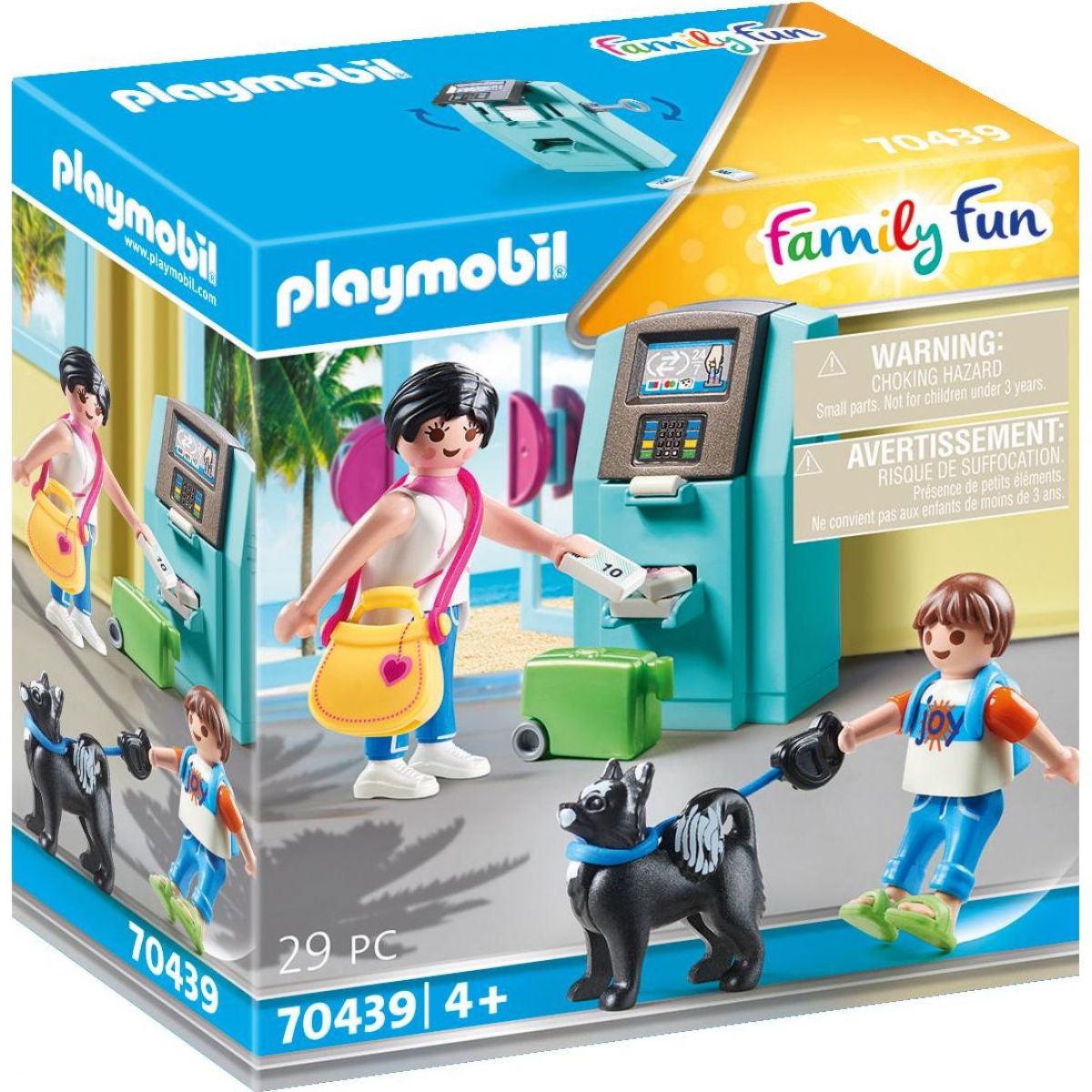 PLAYMOBIL® 70439 Turisti s bankomatem