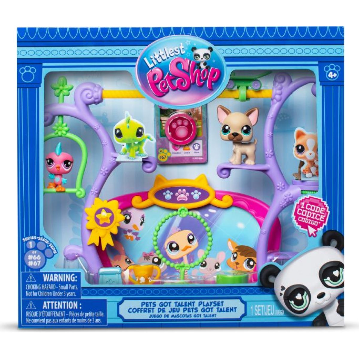 Littlest Pet Shop herní sada Zvířátka mají talent