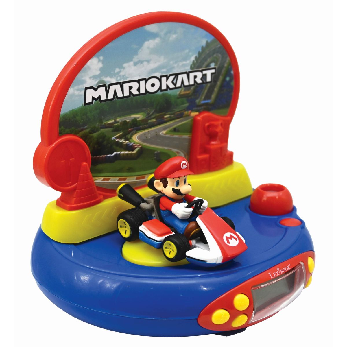 Lexibook 3D budík Mario Kart s projekcí času
