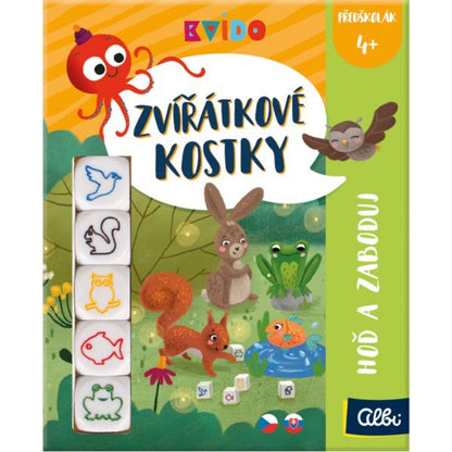 Albi Kvído Zvířátkové kostky