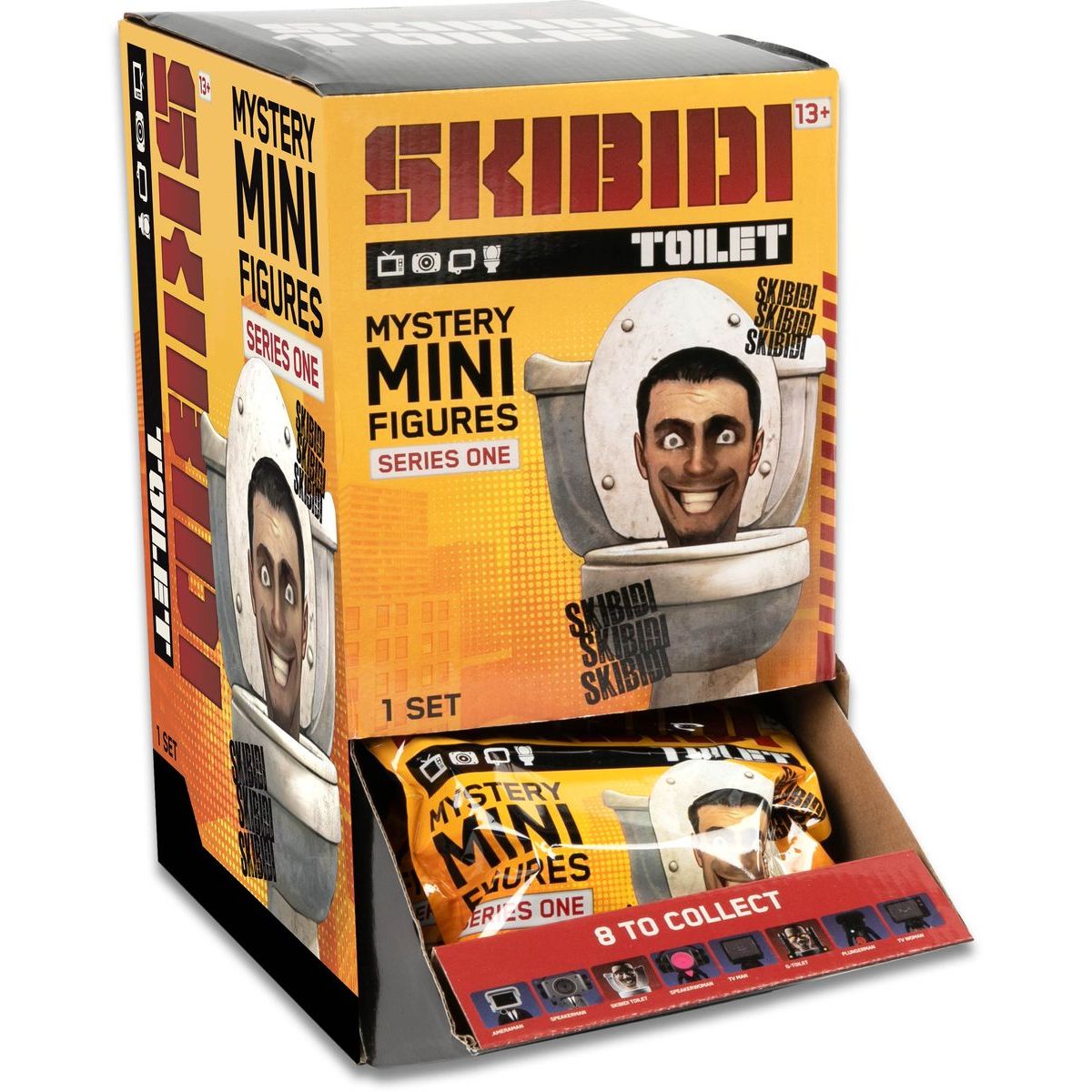 Skibidi Toilet minifigurky Mystery