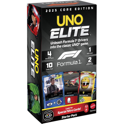 Mattel Uno Formula 1 Elite racers