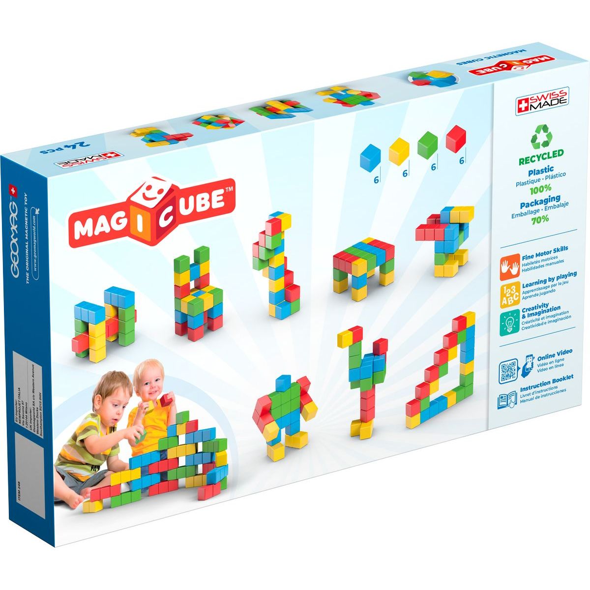Geomag Magicube Creative 24 dílků