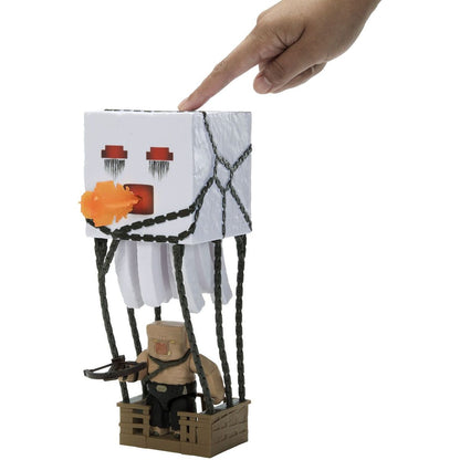 Mattel Minecraft velká figurka Ghast s ohnivou koulí