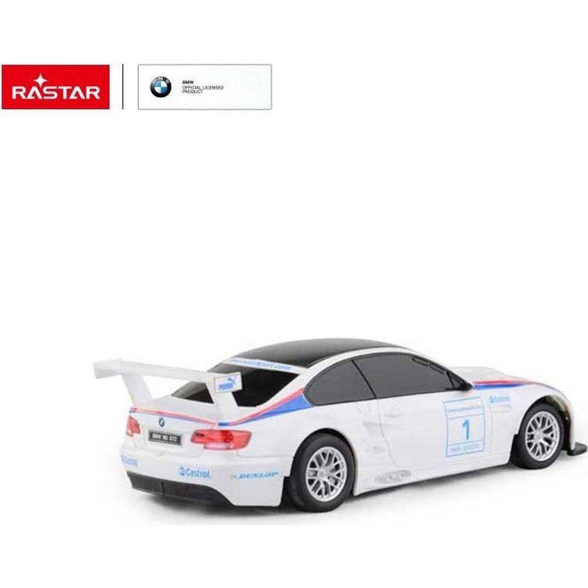 RC auto 1 : 24 BMW M3 bílý