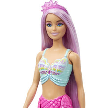 Mattel Barbie pohádková panenka s dlouhými vlasy - mořská panna