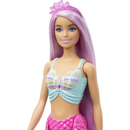 Mattel Barbie pohádková panenka s dlouhými vlasy - mořská panna