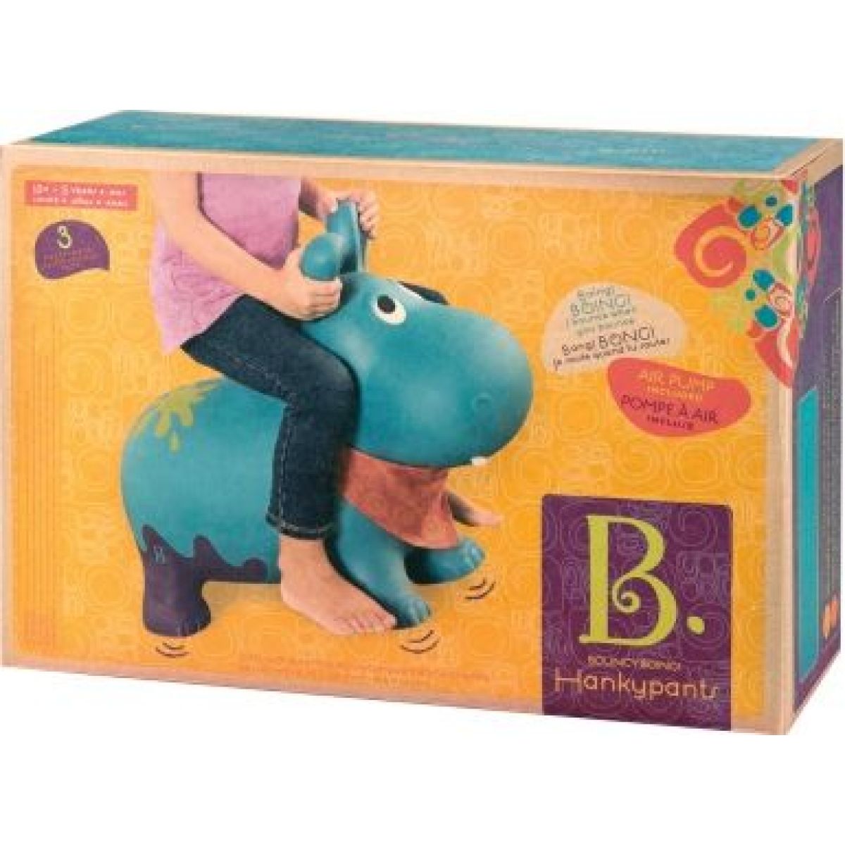 B.toys Hopsadlo hroch Hankypants