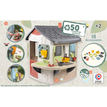 Smoby Domeček Life Mud Cooking rozšiřitelný