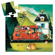 Djeco Puzzle Hasičské auto 16 dílků