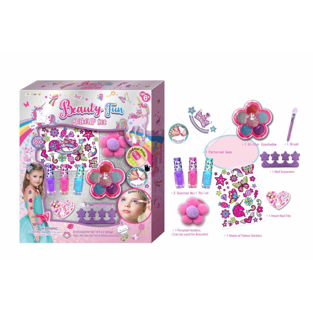 Sparkys Velká sada pro make up a nehty