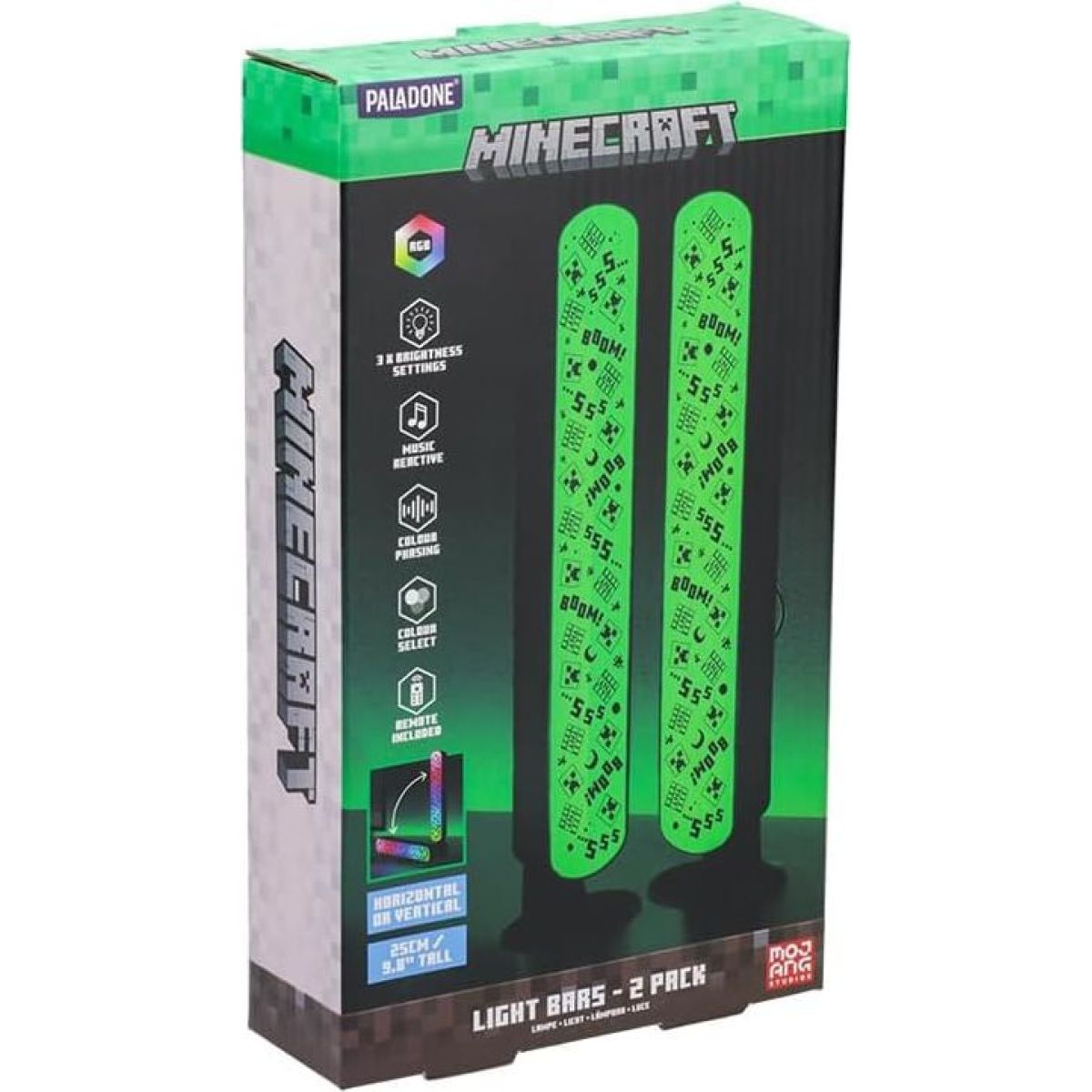 Minecraft světelná lišta