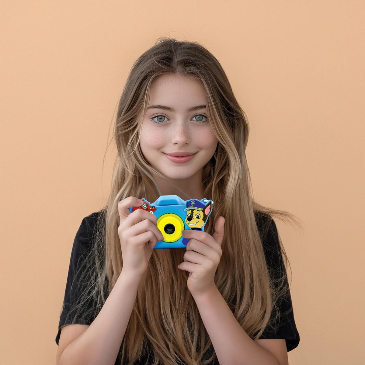 Lexibook Dětský fotoaparát s 3D krytem Tlapková patrola