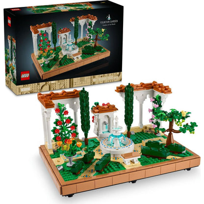 LEGO® Icons 10359 Zahrada s fontánou - Poškozený obal