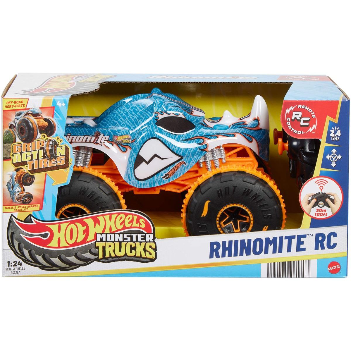 Hot Wheels RC Monster Trucks Rhinomite 1:24