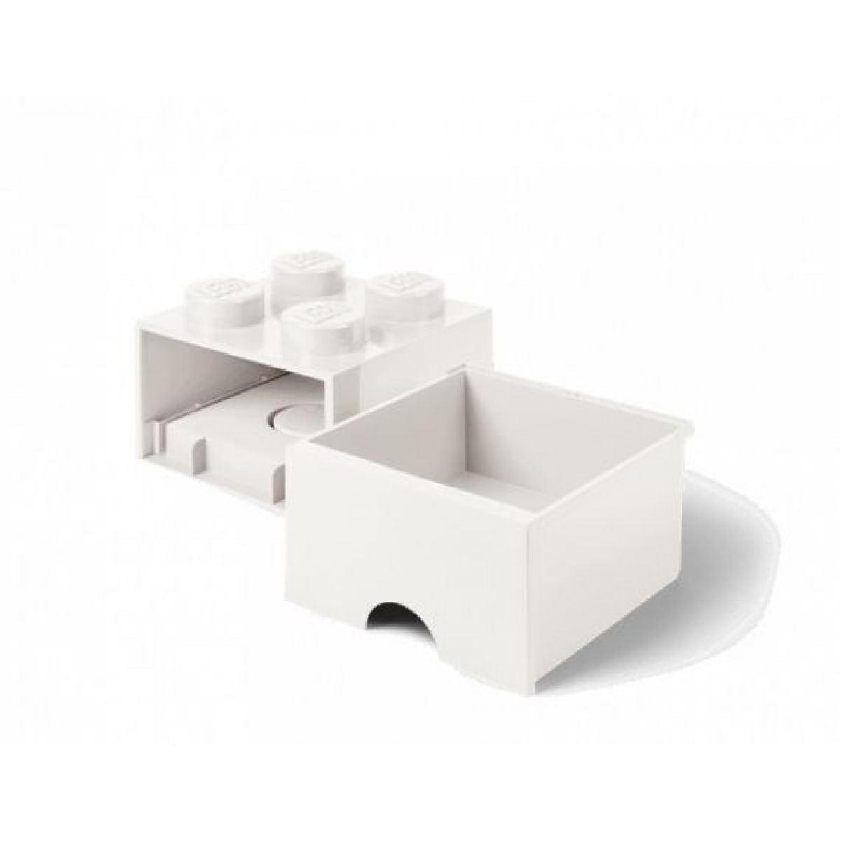 LEGO® úložný box 4 s šuplíkem 25 x 25 x 18 cm - Bílá