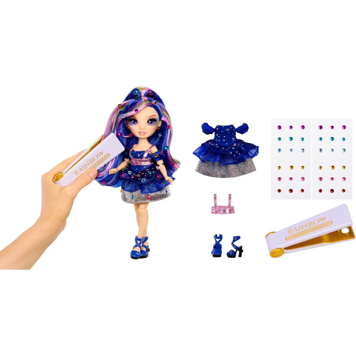 Rainbow High Be Dazzling Fashion panenka - Genevieve Bleue (Blue)