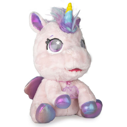 My Baby Unicorn Můj interaktivní jednorožec světle růžový