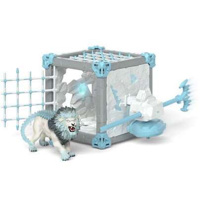 Schleich BattleCave Ledový lev
