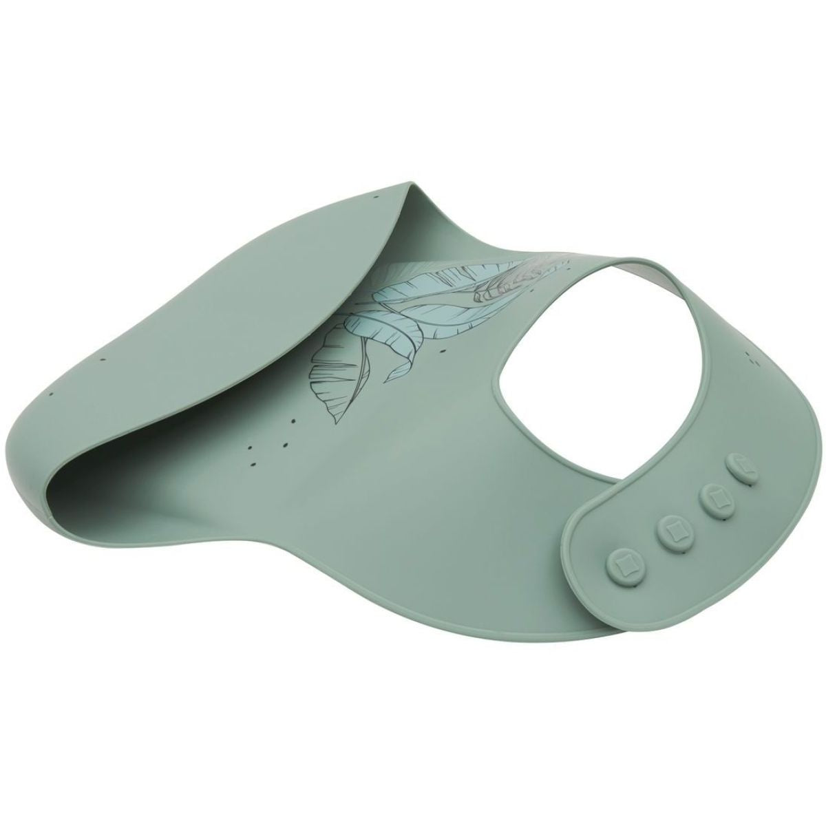KikkaBoo Bryndák s kapsou Platinum Silicone Flora Sage