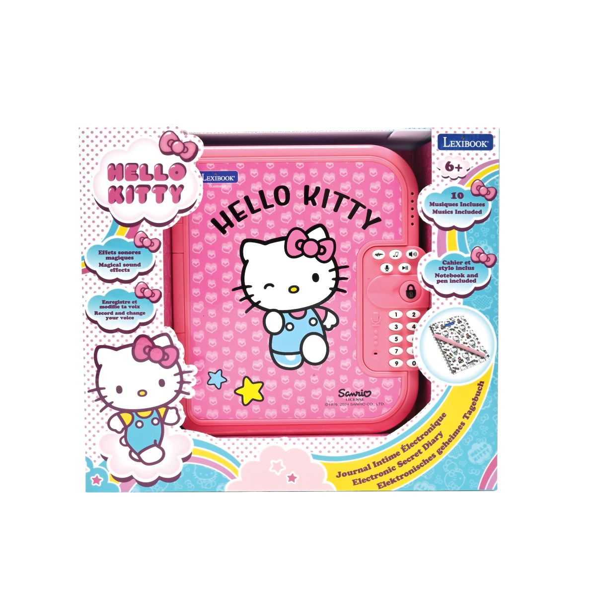 Lexibook Elektronický tajný deník Hello Kitty