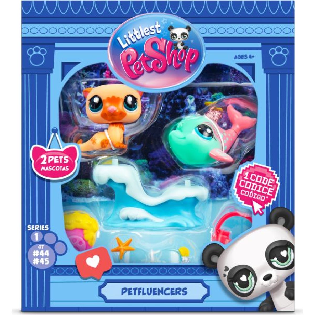 Littlest Pet Shop balení 2 figurek Petfluenceři MIX