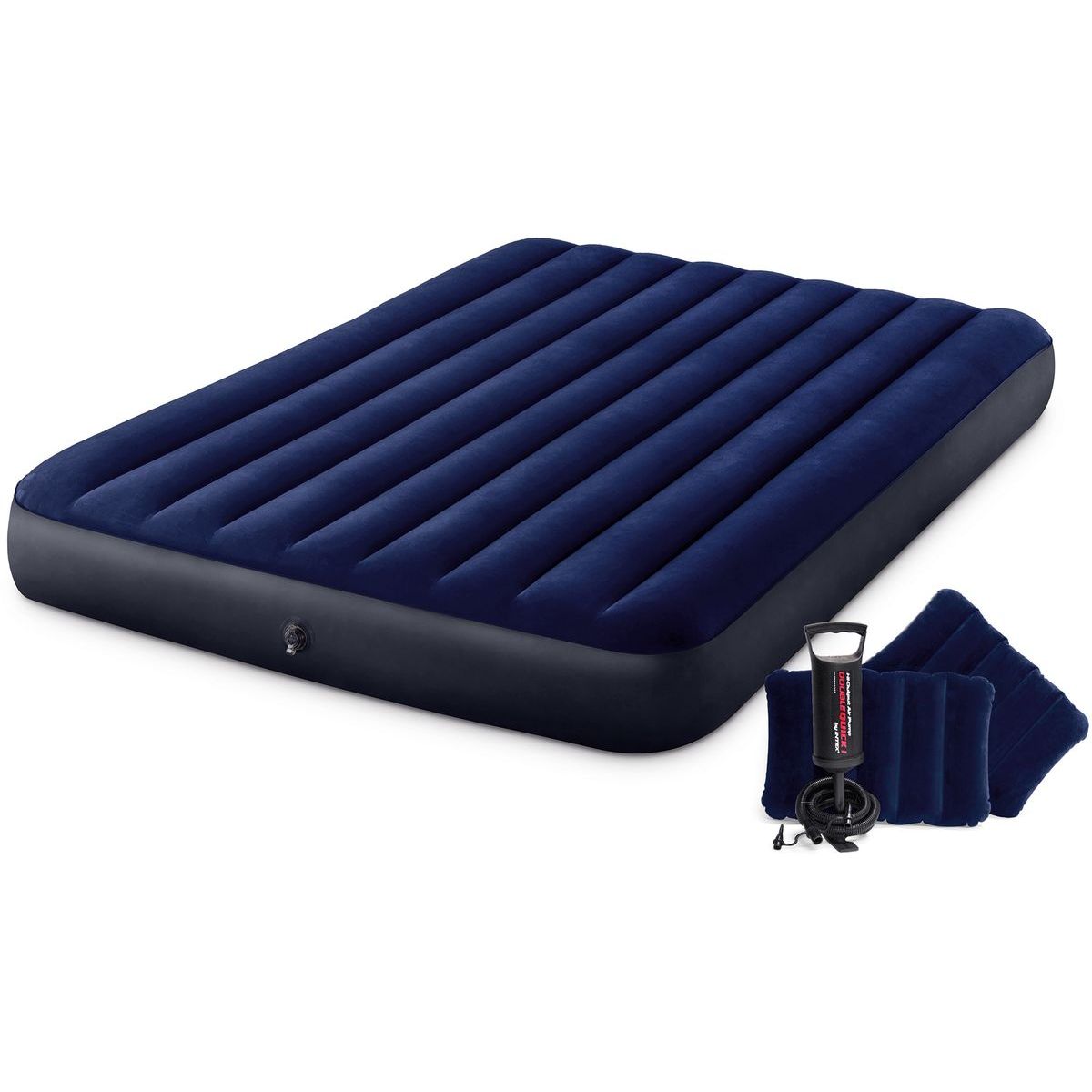 Intex 64765 Nafukovací postel Standard Queen s ruční pumpou - Poškozený obal