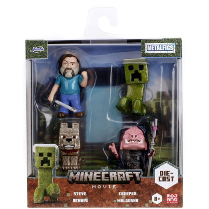 Minecraft Movie figurky 2,5 palce sada 4ks