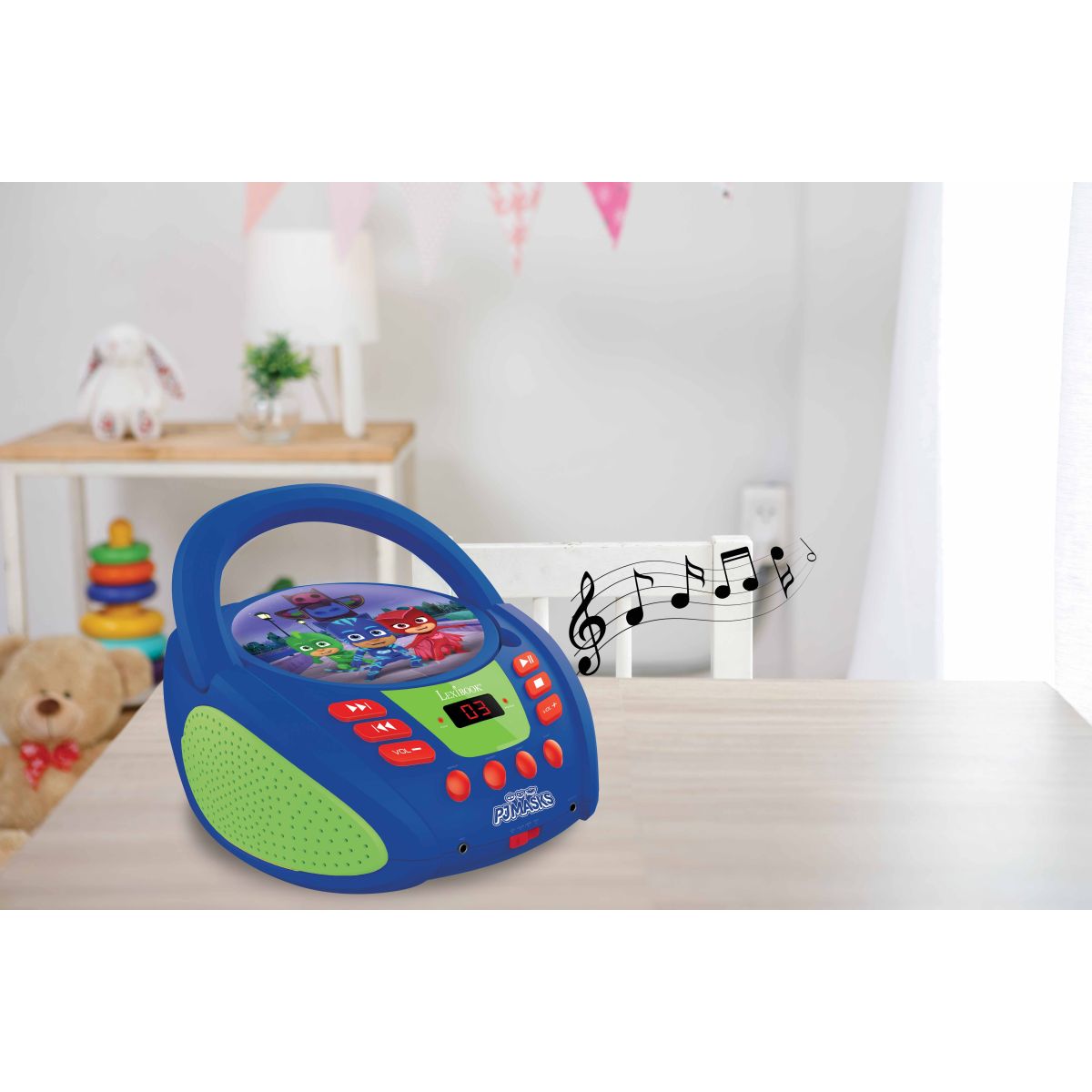 Lexibook CD přehrávač PJ Masks