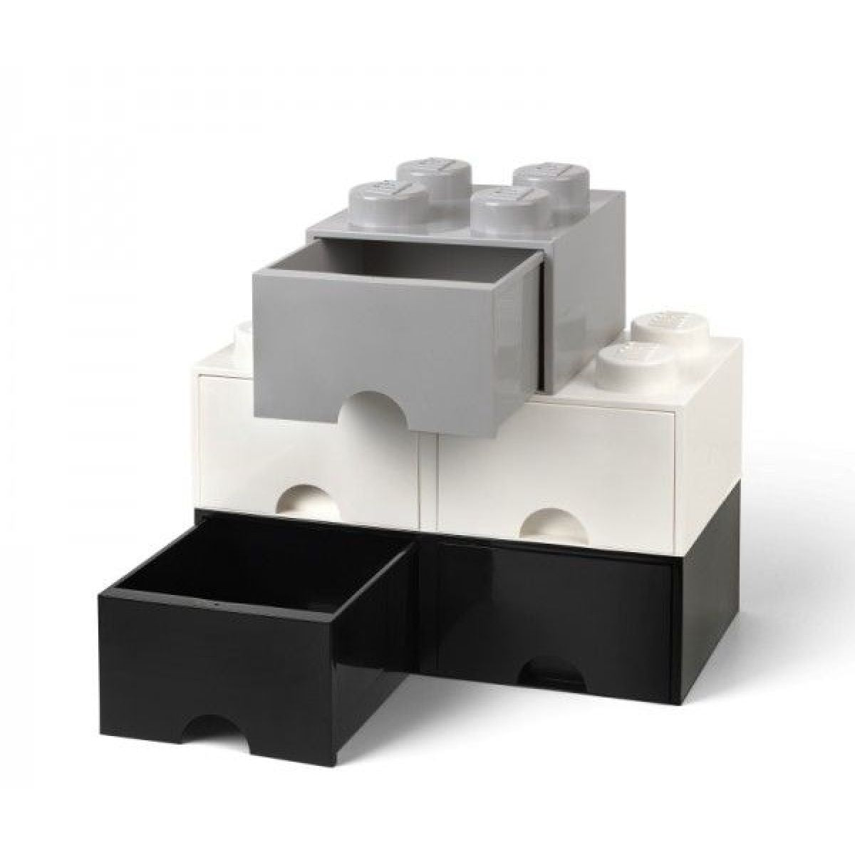 LEGO® úložný box 8 s šuplíky 25 x 50 x 18 cm - bílá