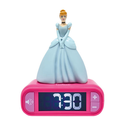 Lexibook Budík Disney princezny se svítící figurkou