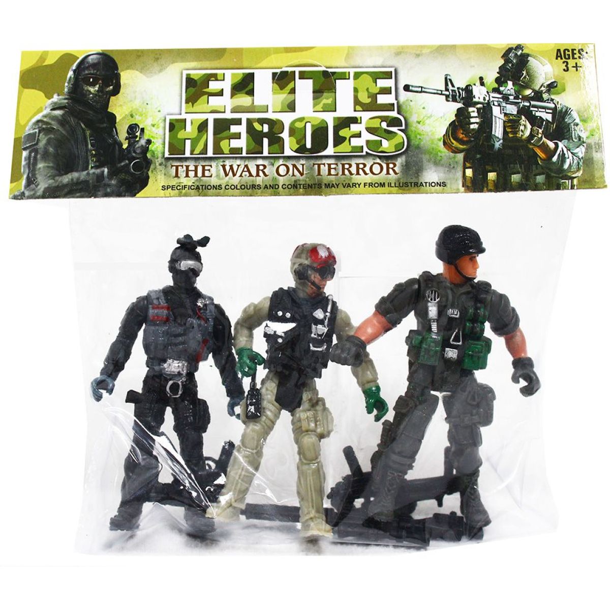 Sparkys Akční figurky vojáků 3 ks serie 5