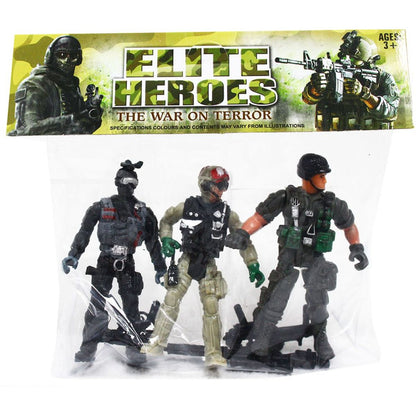 Sparkys Akční figurky vojáků 3 ks serie 5