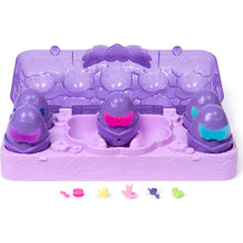 Hatchimals karton zvířátek neónová duha