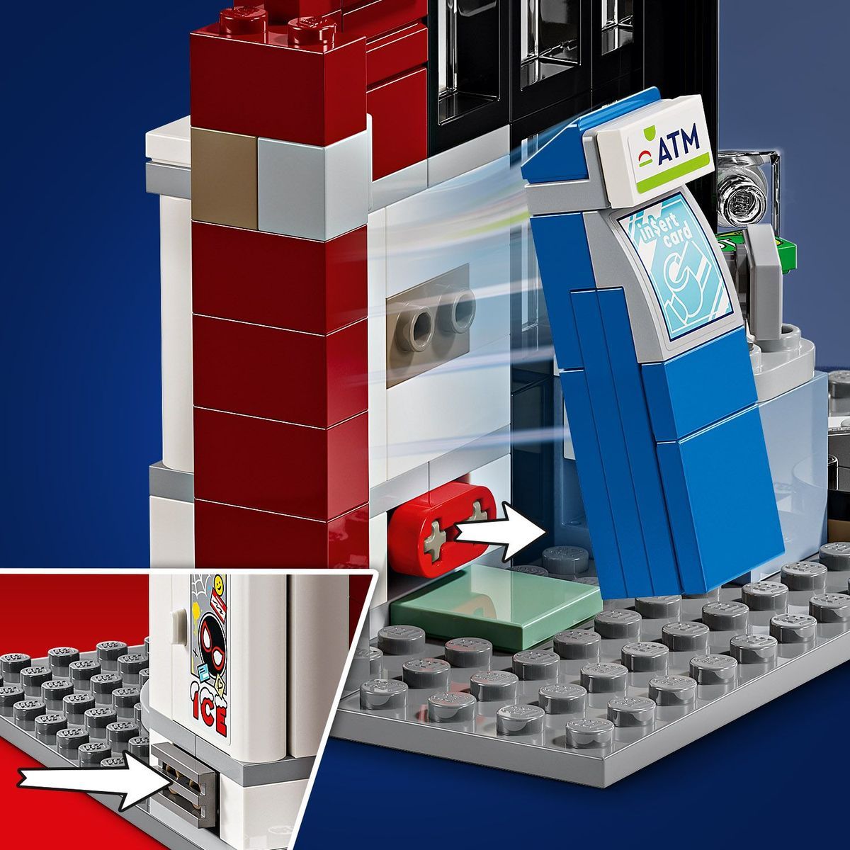 LEGO® Marvel 76311 Spider-Verse: Miles Morales vs. Flek